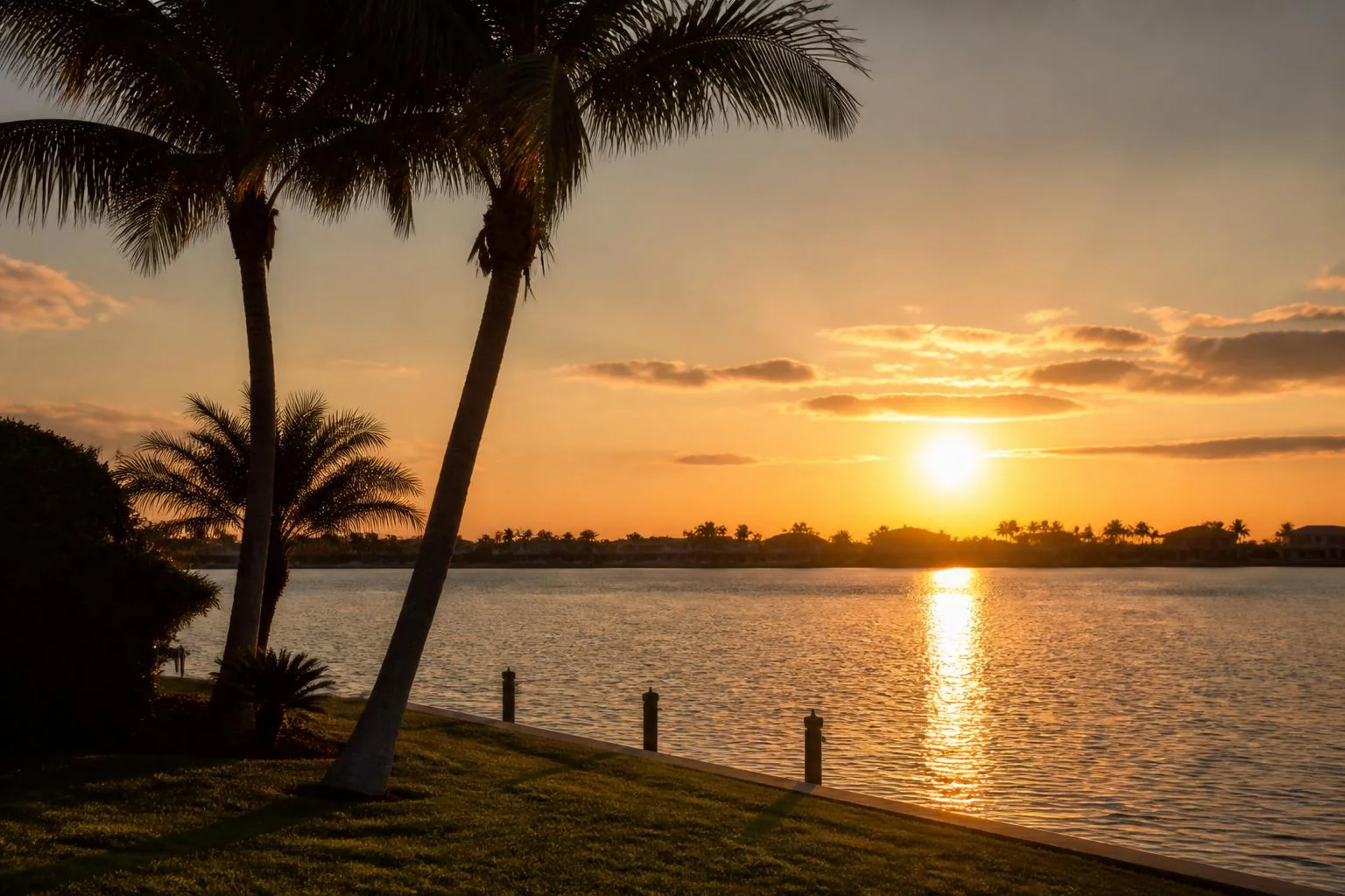 Representative golf scene in Southwest Florida