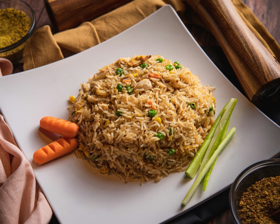Illustrative fried rice photo for China Town.