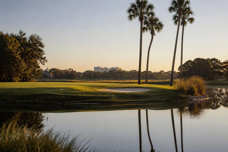 Golf course near Naples (representative image)