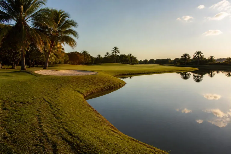 Golf course near Naples (representative image)