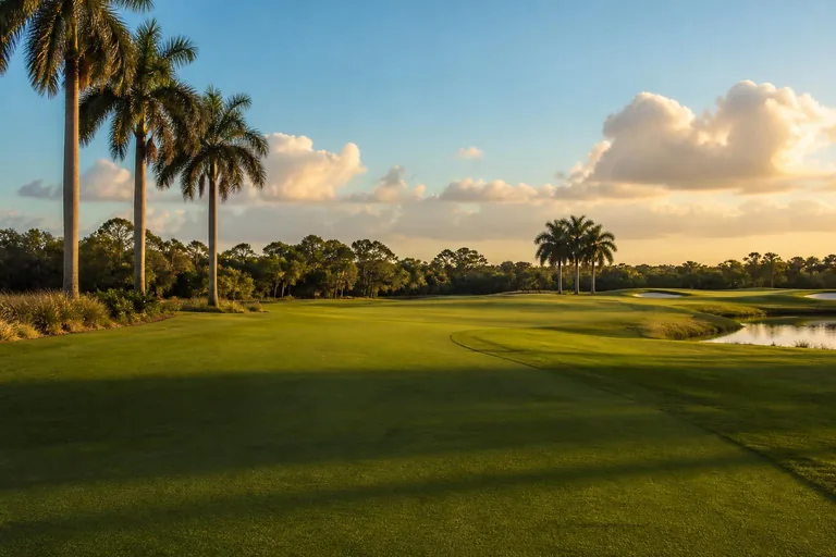 Golf course near Naples (representative image)