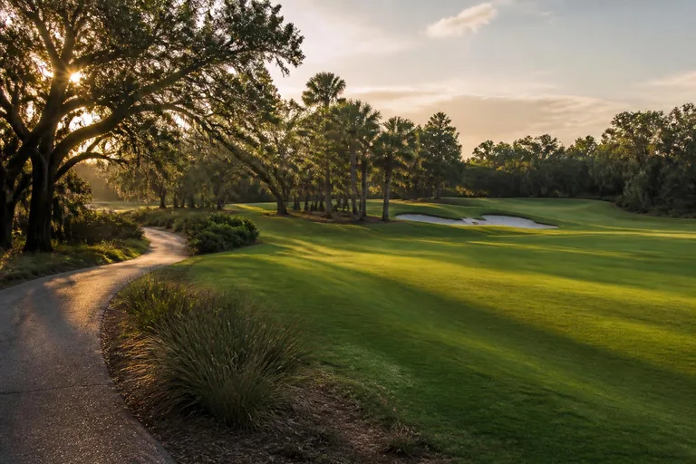 Golf course near Naples (representative image)