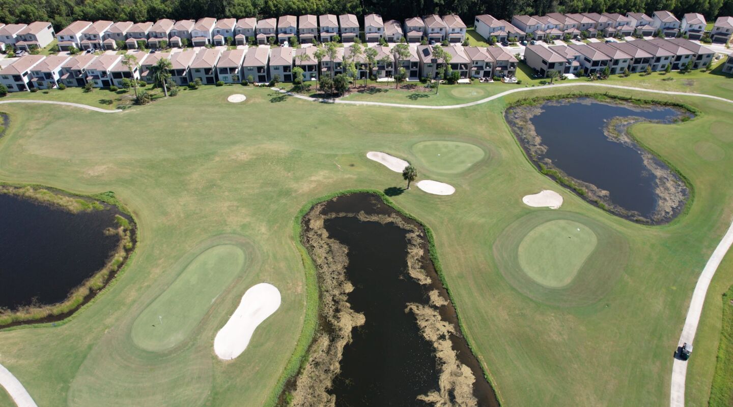 Bonita Fairways Executive Course Aerial View, Bonita Springs, Florida