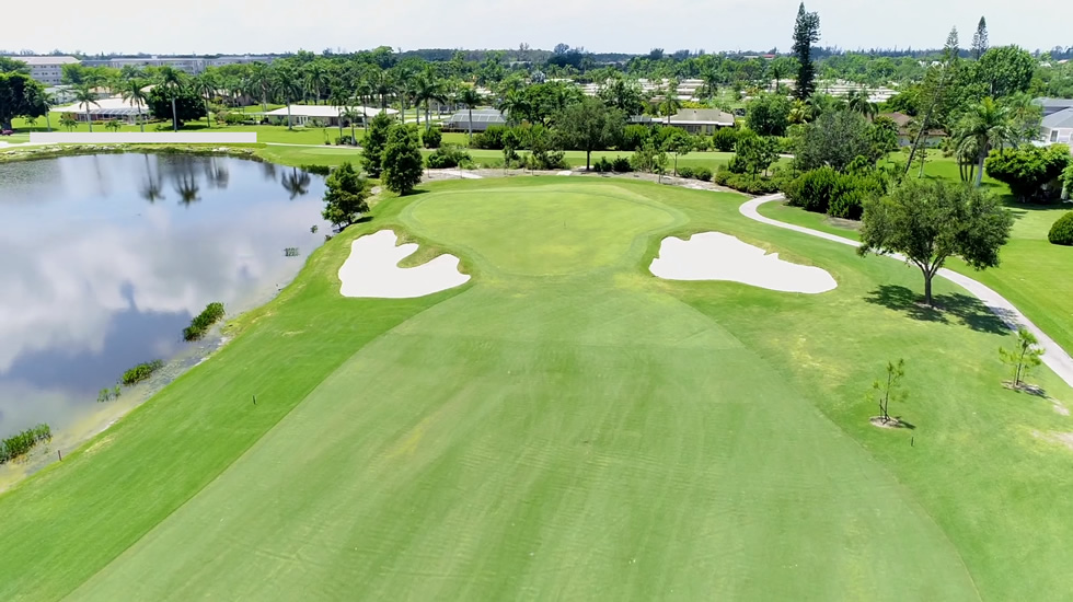 Cypress Lake Golf Club Fairway, Fort Myers, Florida