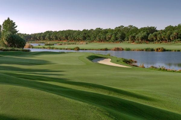 Miromar Lakes Golf Course Hole, Estero, Florida
