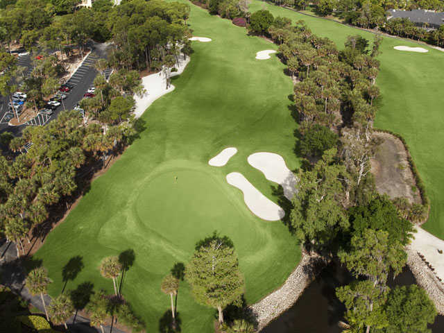 The Forest Country Club Golf Green, Fort Myers, Florida