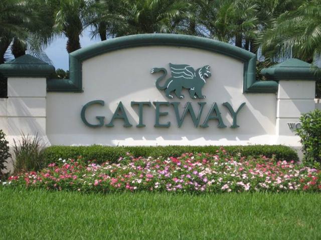 Gateway Community Entrance Sign, Fort Myers, Florida
