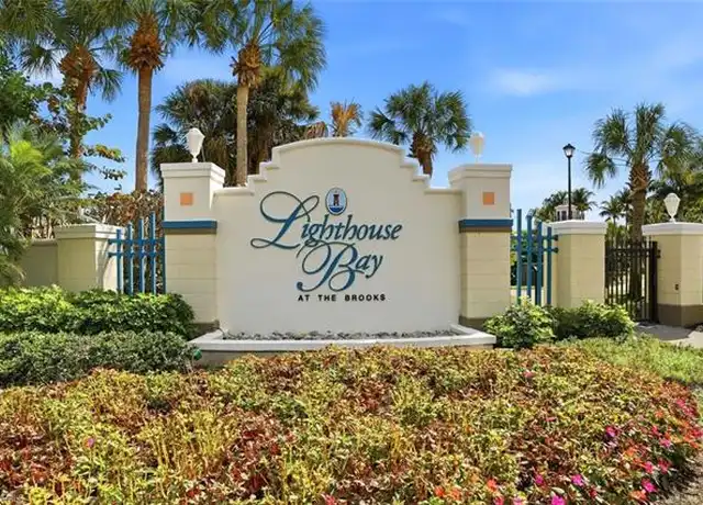Entrance to Lighthouse Bay at The Brooks, Estero, Florida