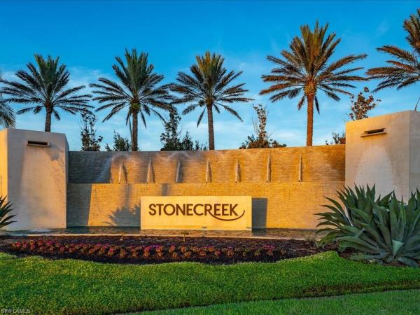 Stonecreek Community Entrance, Naples, Florida
